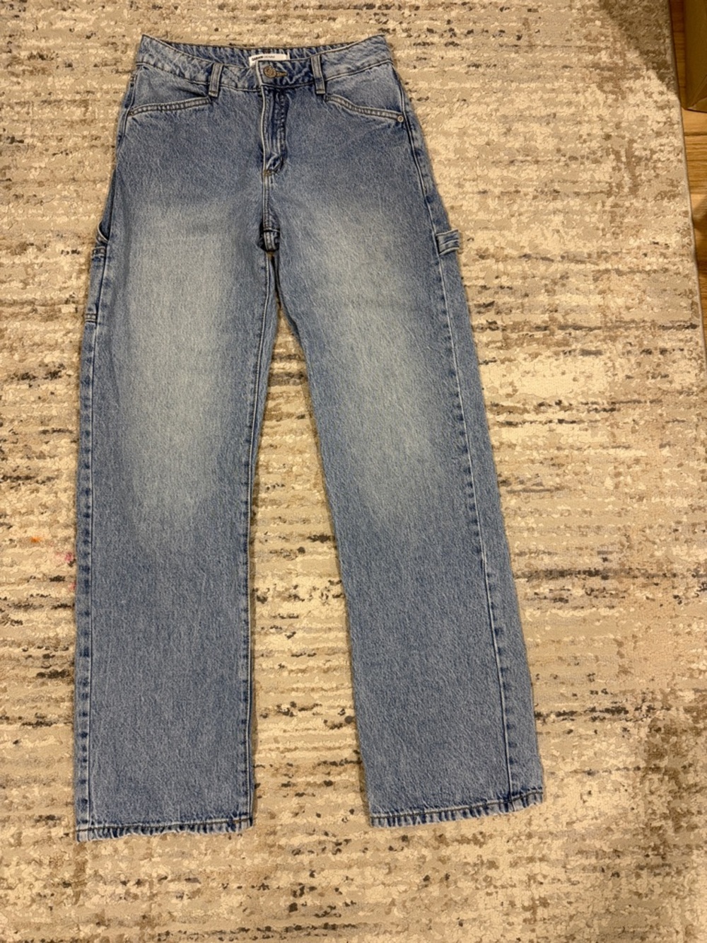 Garage denim Light Blue Straight-Leg Jeans